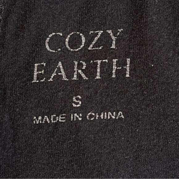 Cozy Earth Women's Bamboo Stretch-Knit Pajama Pant Black Size Small - Picture 8 of 13